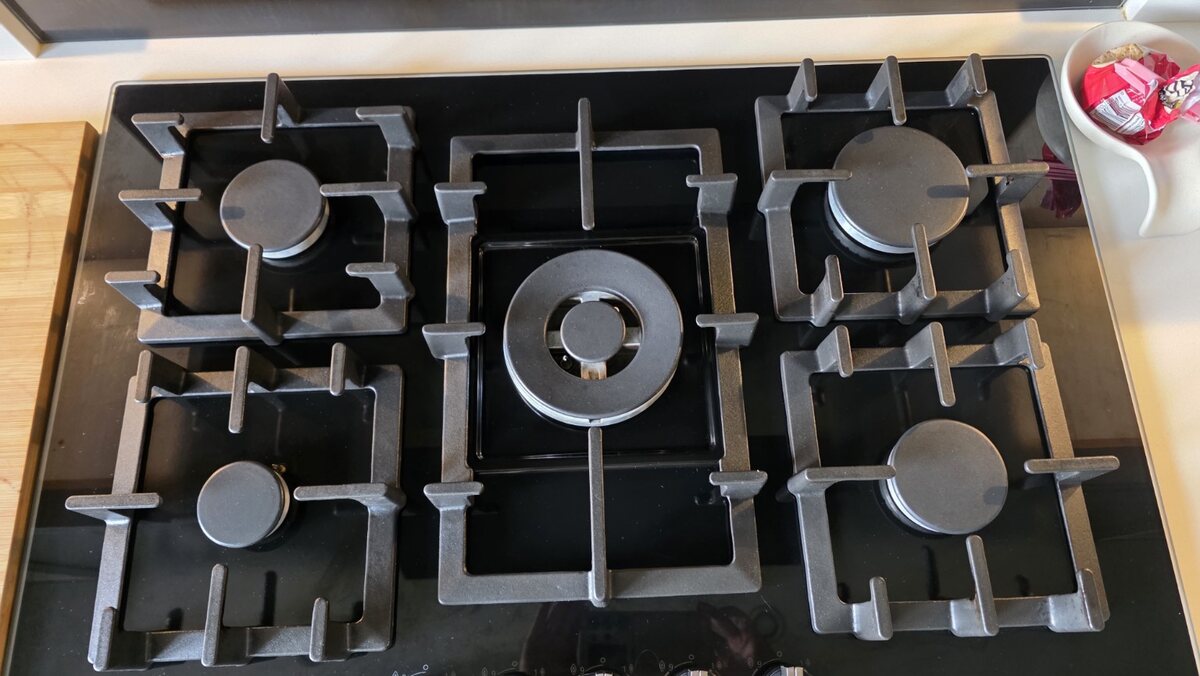 Hob after cleaning