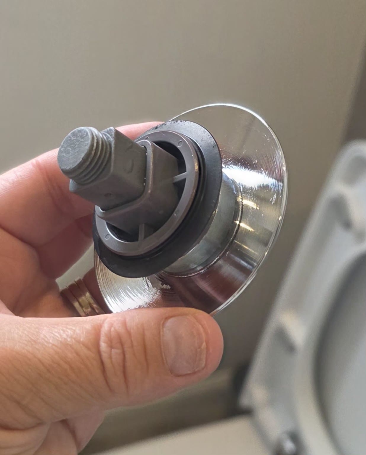 Plug mechanism clean and polished after detailing